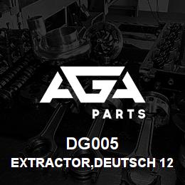 DG005 Tigercat EXTRACTOR,DEUTSCH 12 | AGA Parts
