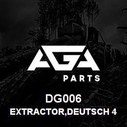 DG006 Tigercat EXTRACTOR,DEUTSCH 4 | AGA Parts