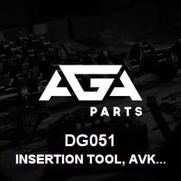 DG051 Tigercat INSERTION TOOL, AVK M8 | AGA Parts