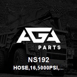 NS192 Tigercat HOSE,16,5000PSI,16ORS(STR)-12 CD62(90M) | AGA Parts