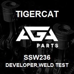 SSW236 Tigercat DEVELOPER,WELD TEST DYE PENETRANT D101-A | AGA Parts