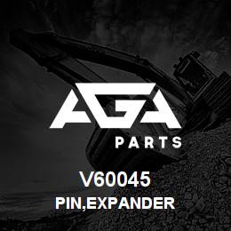 V60045 Tigercat PIN,EXPANDER | AGA Parts