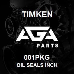 001PKG Timken OIL SEALS INCH | AGA Parts