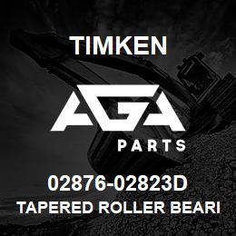 02876-02823D Timken TAPERED ROLLER BEARINGS - TDO (TAPERED DOUBLE OUTER) IMPERIAL | AGA Parts