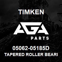 05062-05185D Timken TAPERED ROLLER BEARINGS - TDO (TAPERED DOUBLE OUTER) IMPERIAL | AGA Parts