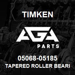 05068-05185 Timken TAPERED ROLLER BEARINGS - TS (TAPERED SINGLE) IMPERIAL | AGA Parts