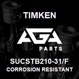 SUCSTB210-31/F Timken CORROSION RESISTANT TAPPED BASE HOUSED UNITS - SET SCREW LOCKING | AGA Parts