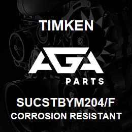 SUCSTBYM204/F Timken CORROSION RESISTANT TAPPED BASE HOUSED UNITS - SET SCREW LOCKING | AGA Parts
