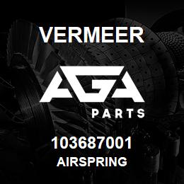 103687001 Vermeer AIRSPRING | AGA Parts