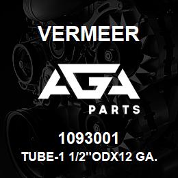 1093001 Vermeer TUBE-1 1/2"ODX12 GA.-1 3/4" | AGA Parts