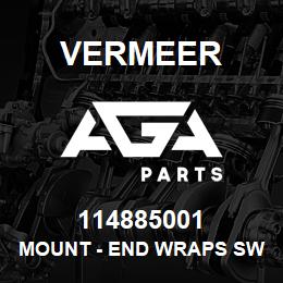114885001 Vermeer MOUNT - END WRAPS SWITCH | AGA Parts