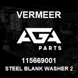 115669001 Vermeer STEEL BLANK WASHER 25,5X51X2,5 | AGA Parts