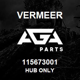 115673001 Vermeer HUB ONLY | AGA Parts