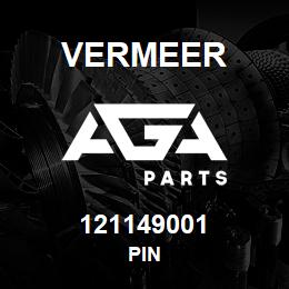 121149001 Vermeer PIN | AGA Parts
