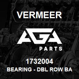 1732004 Vermeer BEARING - DBL ROW BALL 1/2 ID X 1 1/2 OD | AGA Parts