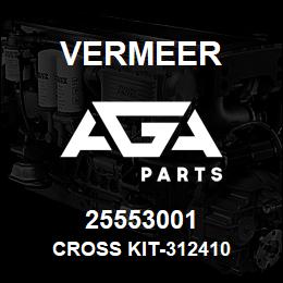 25553001 Vermeer CROSS KIT-312410 | AGA Parts
