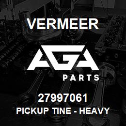 27997061 Vermeer PICKUP TINE - HEAVY DUTY RUBBER | AGA Parts