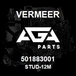 501883001 Vermeer STUD-12M | AGA Parts
