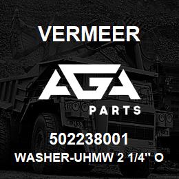 502238001 Vermeer WASHER-UHMW 2 1/4" OD | AGA Parts