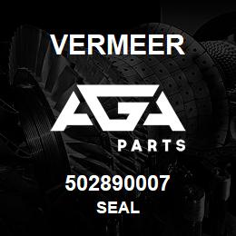 502890007 Vermeer SEAL | AGA Parts