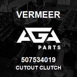 507534019 Vermeer CUTOUT CLUTCH | AGA Parts