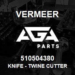 510504380 Vermeer KNIFE - TWINE CUTTER | AGA Parts