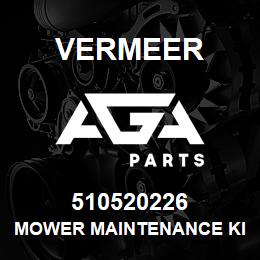 510520226 Vermeer MOWER MAINTENANCE KIT 2 BLADES LH CCW | AGA Parts