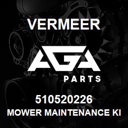 510520226 Vermeer MOWER MAINTENANCE KIT 2 BLADES LH CCW | AGA Parts