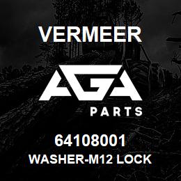 64108001 Vermeer WASHER-M12 LOCK | AGA Parts