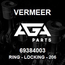 69384003 Vermeer RING - LOCKING - 206251 - 1 | AGA Parts