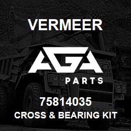 75814035 Vermeer CROSS & BEARING KIT #382701 | AGA Parts