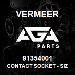 91354001 Vermeer CONTACT SOCKET - SIZE 16, SOLID | AGA Parts