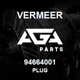 94664001 Vermeer PLUG | AGA Parts