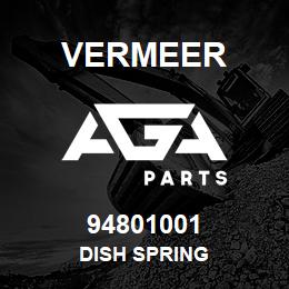 94801001 Vermeer DISH SPRING | AGA Parts