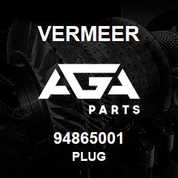 94865001 Vermeer PLUG | AGA Parts