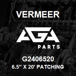 G2406520 Vermeer 6.5" X 20' PATCHING | AGA Parts