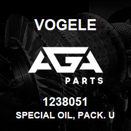 1238051 Vogele SPECIAL OIL, PACK. UNIT 5 LTR. | AGA Parts