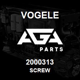 2000313 Vogele SCREW | AGA Parts