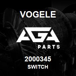 2000345 Vogele SWITCH | AGA Parts