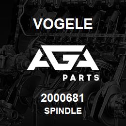 2000681 Vogele SPINDLE | AGA Parts
