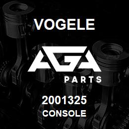 2001325 Vogele CONSOLE | AGA Parts