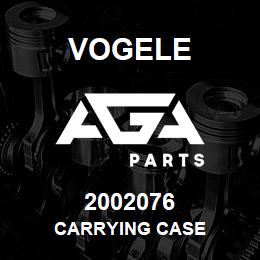 2002076 Vogele CARRYING CASE | AGA Parts
