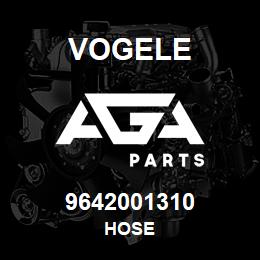 9642001310 Vogele HOSE | AGA Parts