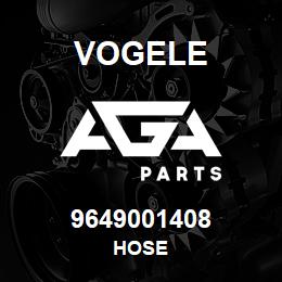 9649001408 Vogele HOSE | AGA Parts