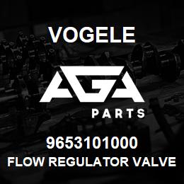9653101000 Vogele FLOW REGULATOR VALVE | AGA Parts