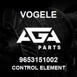 9653151002 Vogele CONTROL ELEMENT | AGA Parts