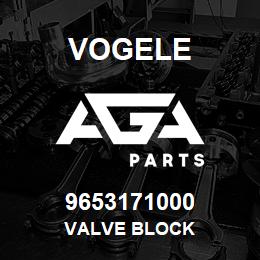 9653171000 Vogele VALVE BLOCK | AGA Parts