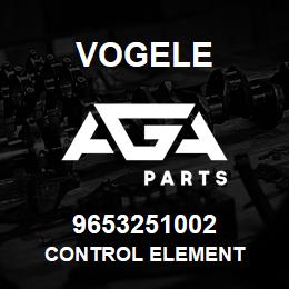 9653251002 Vogele CONTROL ELEMENT | AGA Parts