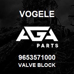 9653571000 Vogele VALVE BLOCK | AGA Parts