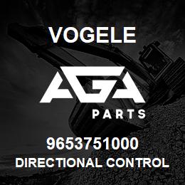 9653751000 Vogele DIRECTIONAL CONTROL VALVE | AGA Parts